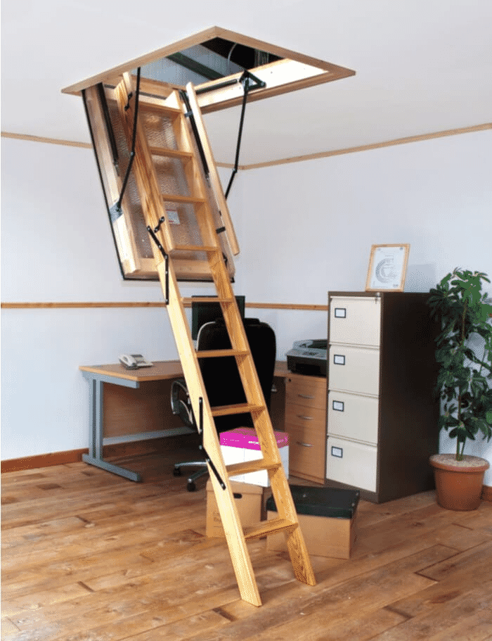 Columbus Piccolo Premium Aluminium Concertina Loft Ladder