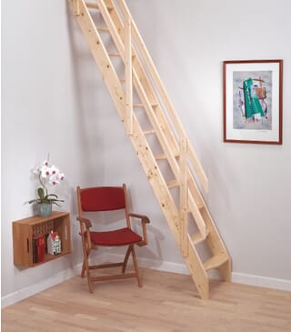 Dolle Amsterdam Wooden Space Saving Staircase Kit