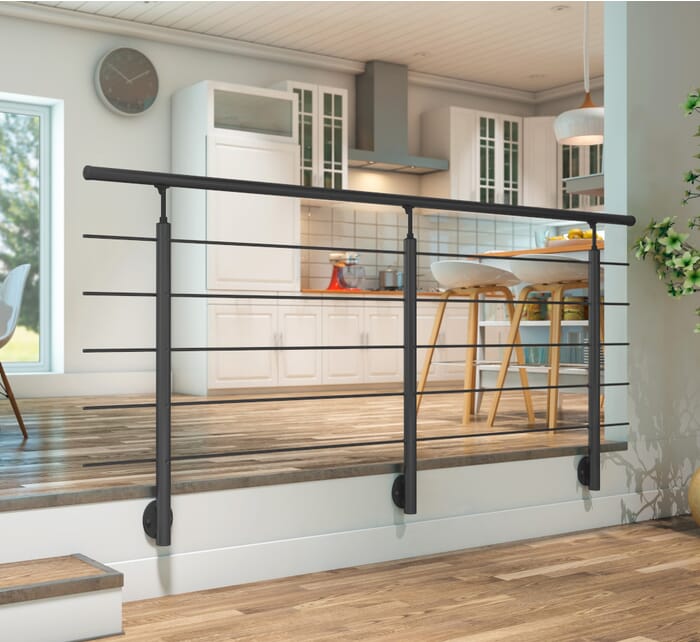 Dolle CLEAN Black Balustrade Kit