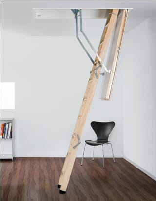 Designo Passive House Timber Folding Loft Ladder