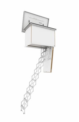 Columbus Ecco Flat Roof Concertina Access Ladder