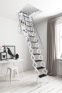 Fantozzi Electric Concertina Loft Ladder
