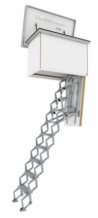 Columbus Flat Roof Electric Concertina Access Ladder