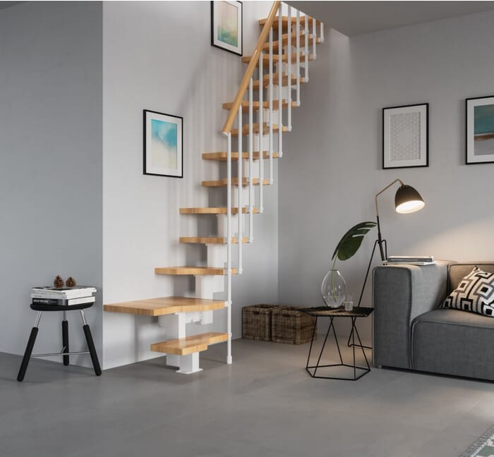 Gamia Mini Space Saving Stair Kit
 metal space saving staircase