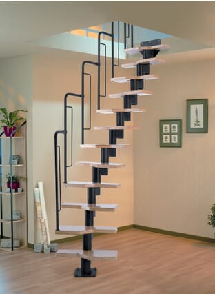 Loft Stairs - Alternating Tread Space Saving Stairs for Loft