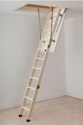 Dolle Hobby Timber Folding Loft Ladder (1150 x 570mm)