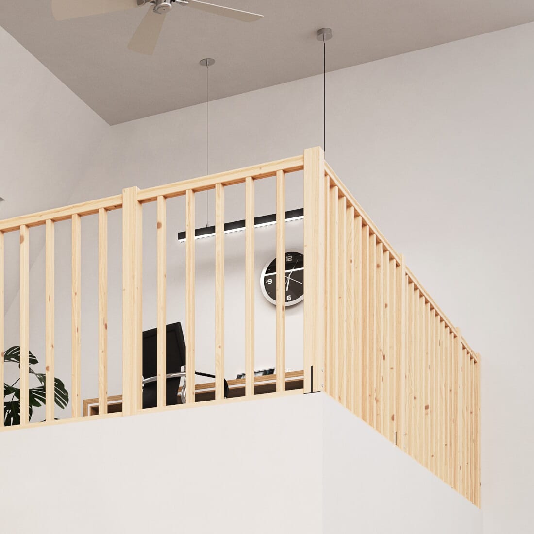 Dolle Madeira Balustrade Kit - Spruce Timber