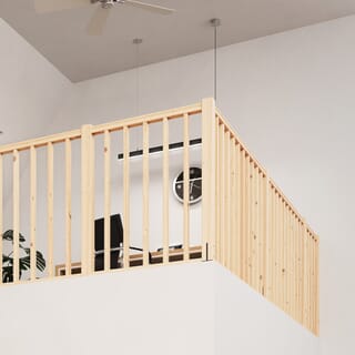 Dolle Madeira Balustrade Kit - Spruce Timber