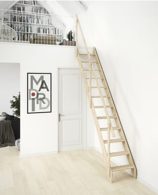 Dolle Madrid Wooden Space Saving Staircase Kit