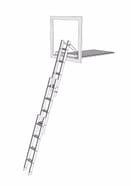 Loft Centre Mini Aluminium Sliding Vertical Carriage Ladder