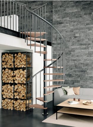 Dolle Montreal Spiral Stair Kit - Anthracite Metalwork