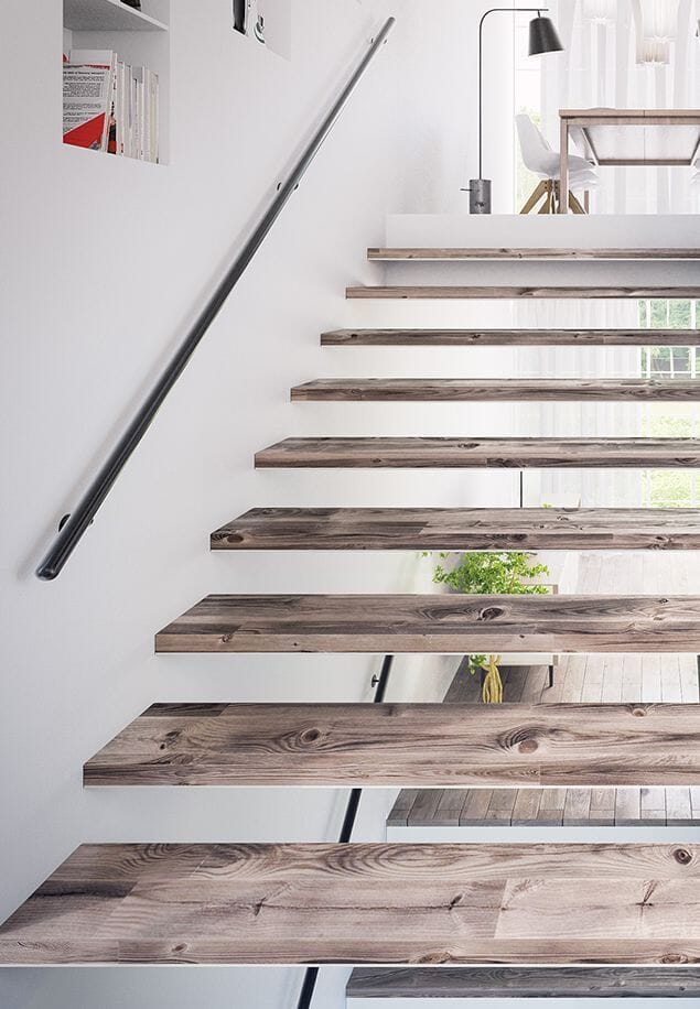 Dolle PROVA Wall Handrail Kit (Anthracite)