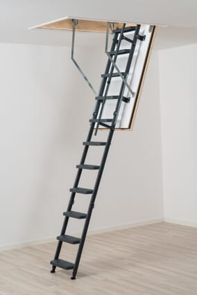 REI 45 Comfort Fire Rated Steel Folding Loft Ladder