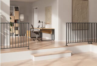 Dolle SKYE Vertical Railing Kit (Floor Mounting)