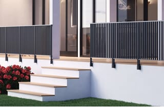 Dolle SKYE Vertical Railing Kit (Wall Mounting)