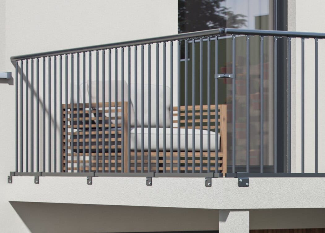 Dolle Toronto Anthracite Balustrade Kit