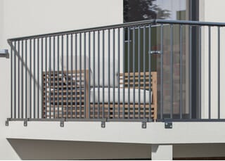 Dolle Toronto Anthracite Balustrade Kit